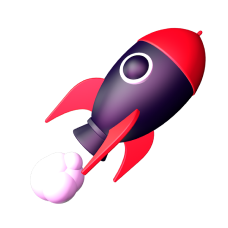 Illustration of rocket